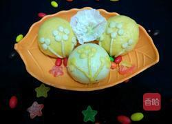 花朵豆沙包的做法图解8