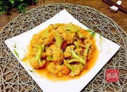 西红柿炒菜花的做法图解11