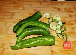 夏季最爱尖椒肉末打卤面的做法图解1