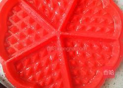 简易巧克力华夫饼的做法图解6