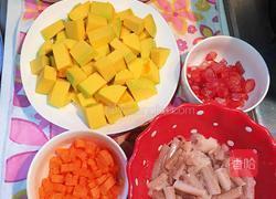 鱿鱼南瓜焖饭（电饭煲）的做法图解4