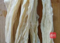 芹菜拌腐竹的做法图解2