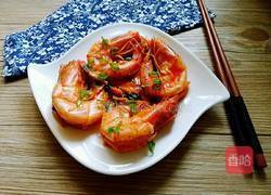 红烧海捕虾的做法图解7