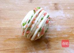 火腿香葱花卷的做法图解14