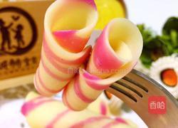 高颜值鸡蛋卷，一款美到极致的鸡蛋卷的做法图解9
