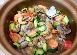 青瓜焖蛤俐的做法图解5