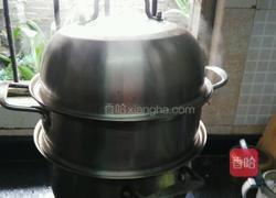 蒜茸蒸开边虾的做法图解7