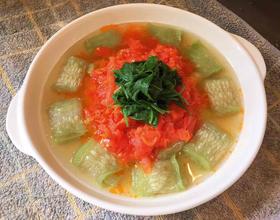 虾仁蒸水瓜[图]