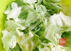 耗油手撕包菜的做法图解2