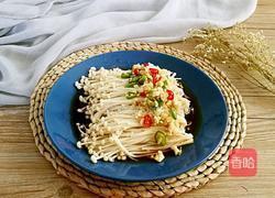 凉拌金针菇的做法图解6