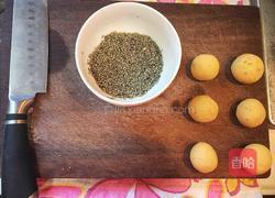 手工零食-芝麻小丸子（空气炸锅版）的做法图解4