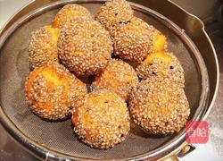 油炸版甜甜圈和南瓜芝麻小丸子的做法图解7