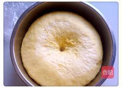 火腿芝麻面包的做法图解5