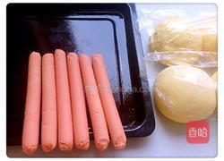 火腿芝麻面包的做法图解8