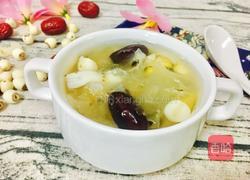 银耳莲子红枣百合汤的做法图解7