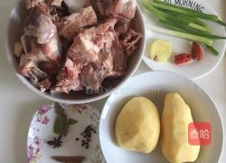 铁锅炖-排骨土豆花卷锅的做法图解3