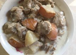 奶油炖雪梨排骨