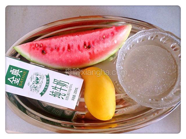 准备食材