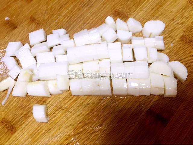 山药洗净切块