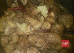 红烧肉炖鸡腿粉条的做法图解6