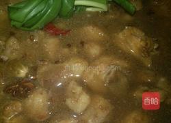 红烧肉炖鸡腿粉条的做法图解8
