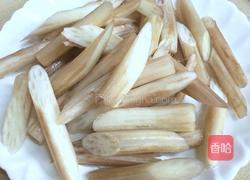 五花肉炒藕尖的做法图解3