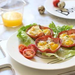 花樣火腿鵪鶉蛋的做法[圖]