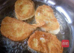 蛋液煎馒头片的做法图解4