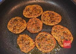 南瓜黑芝麻煎饼的做法图解11