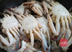 蒸海蟹的做法图解2