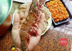 鲜虾海胆饭的做法图解1