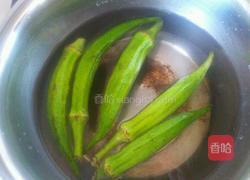 秋葵炒鸡蛋的做法图解8