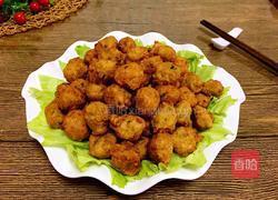 炸莲藕肉丸的做法图解12