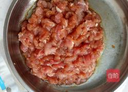 简易版酸豆角炒肉沫的做法图解2