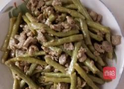 简易版酸豆角炒肉沫的做法图解6