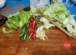 爆炒盐煎肉的做法图解2