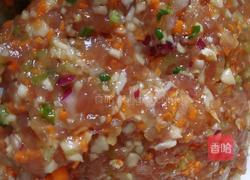 五彩肉饼的做法图解3