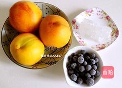 蓝莓黄桃罐头的做法图解1