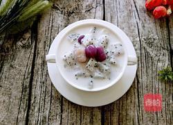 牛奶水果芋圆的做法图解7