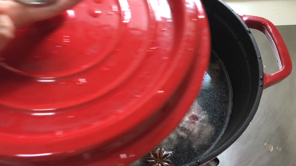 大火煮沸转中小火炖20分钟