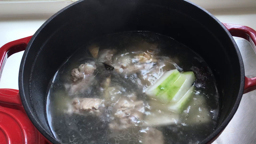 20分钟后，放入冬瓜