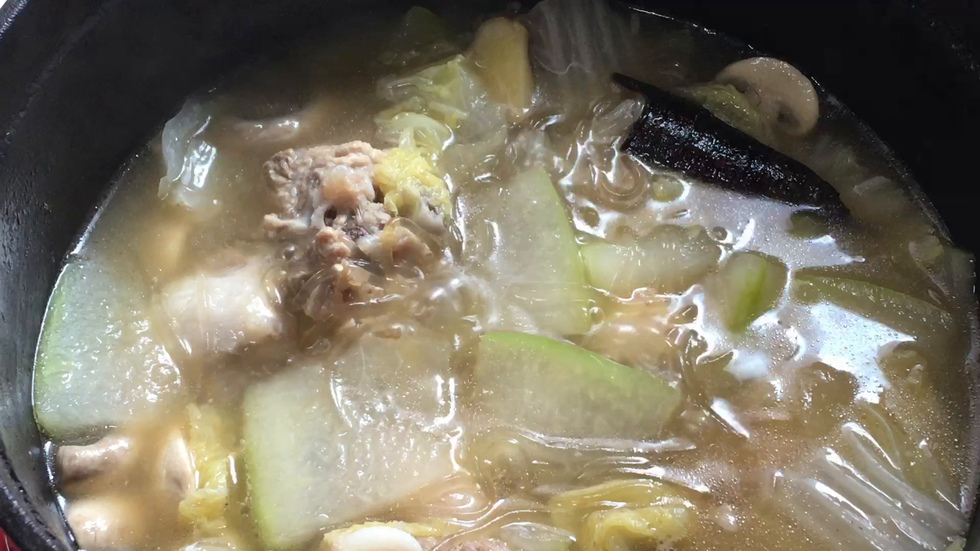 起锅前撒上葱花即可