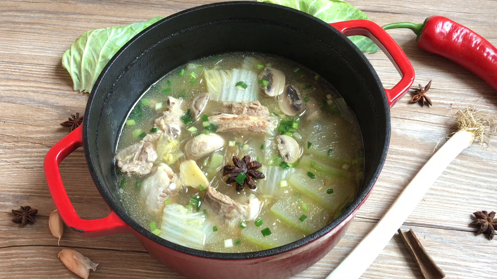 一道美味的炖大锅菜就做好了