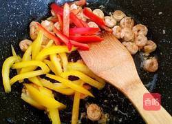 彩椒芦笋炒虾仁的做法图解10