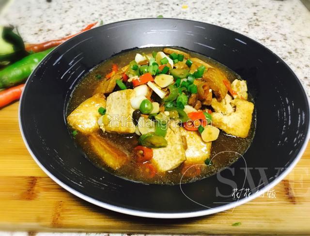 酱烧香豆腐