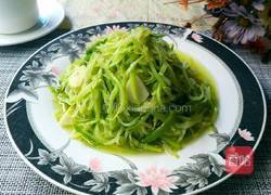 青椒炒黄瓜丝的做法图解9