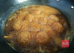 红烧狮子头的做法图解19