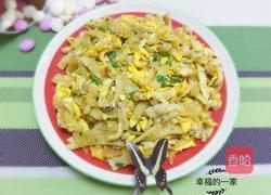 椒盐炒饼的做法图解8