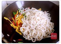 炒乌冬面的做法图解8