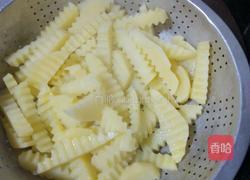 炸狼牙薯条的做法图解4